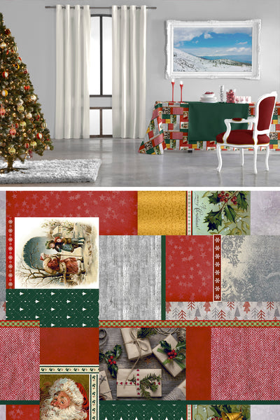 Коледна покривка "Patch Christmas"