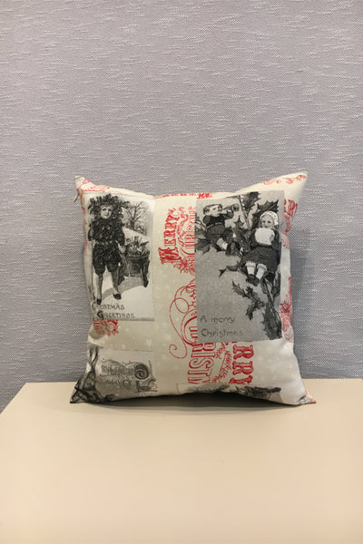 Коледна възглавничка "Cuentos" (червена)